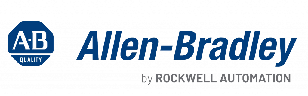 Allen-Bradley logo by Rockwell Automation.
